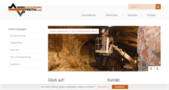 Desktop Screenshot of bergsicherung-freital.de